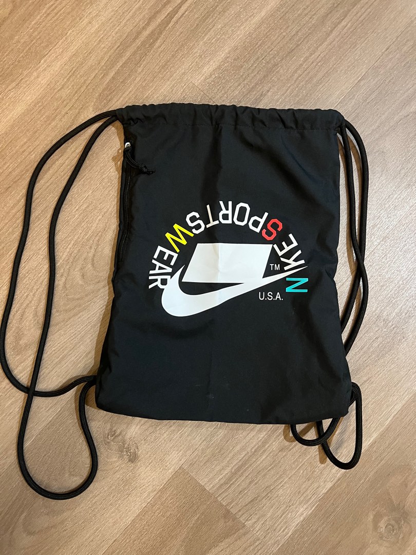 Nike Drawstring bag, Men's Fashion, Bags, Backpacks on Carousell