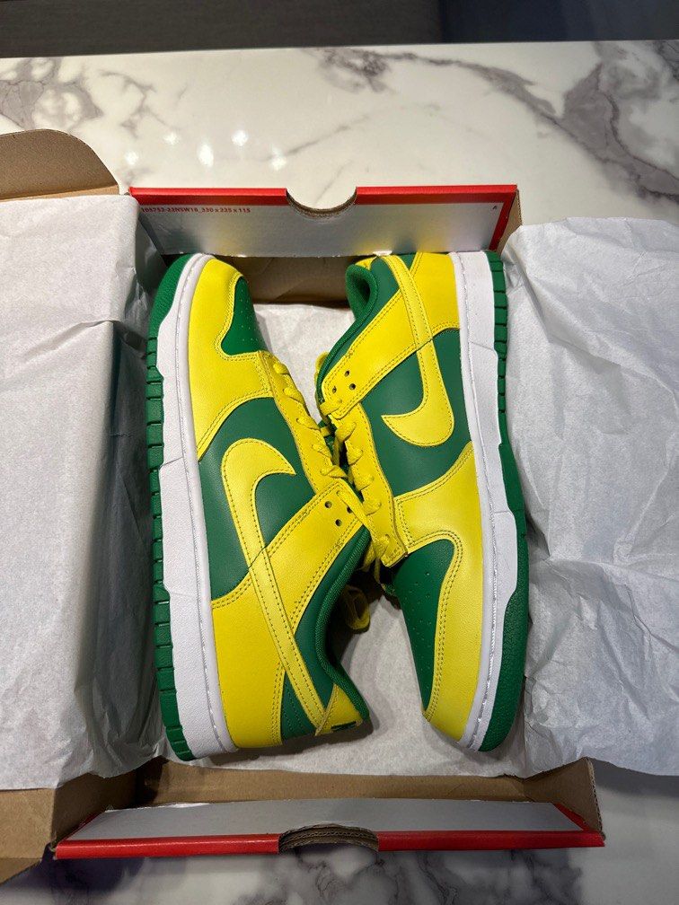 Nike Dunk Low Brazil Reverse US 10.5 UK9.5 CM 28.5 EUR44.5 brand