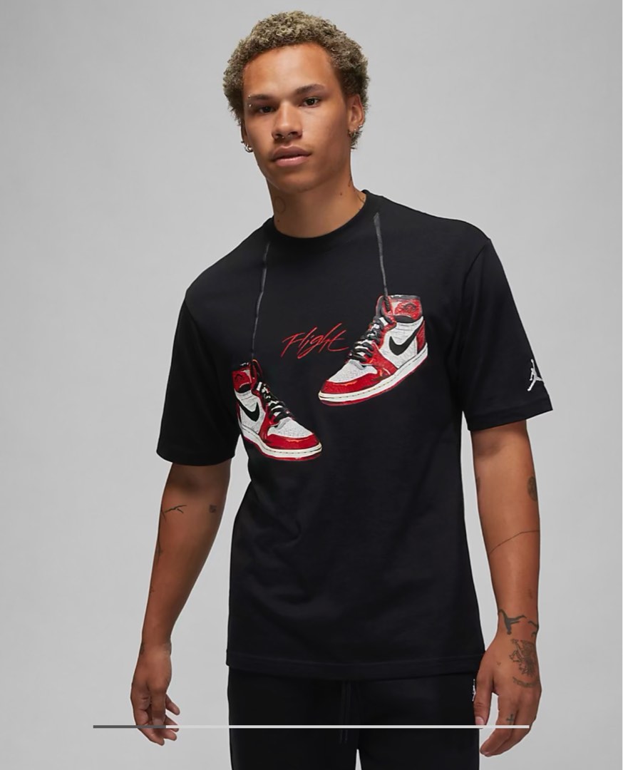 Size L Nike T Shirt Jordan 1985 Chicago Air Jordan 1 High Men s
