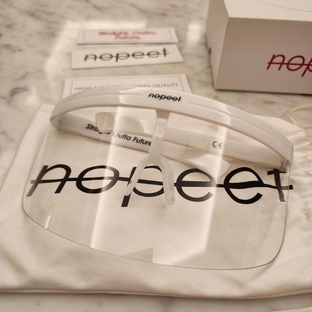 Nopeet Half Shield (White) (Category: Sunglasses & Eyewear) located in Pasig City. Submitted by pepperoo (Listing ID 1238377022, Image 2). Description: .