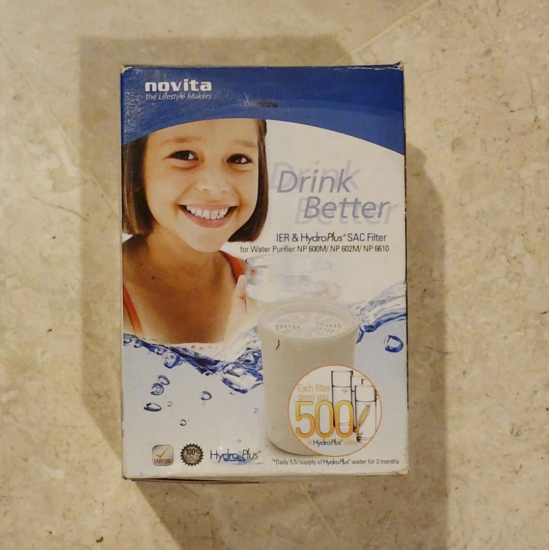 Novita Water Filter Each S35, TV & Home Appliances, Other Home
