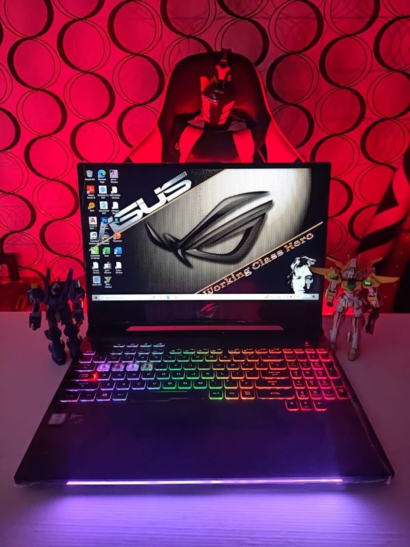 NVIDIA GTX 1060 6GB LAPTOP Sultan ASUS ROG GL504GM Core i7 8750 RAM 16GB SSD 512GB DUAL VGA Murah