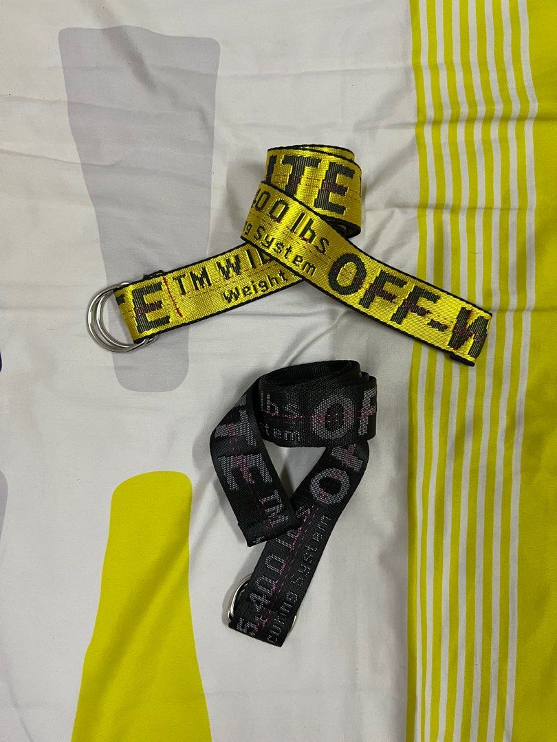 Off white deals belt sizes