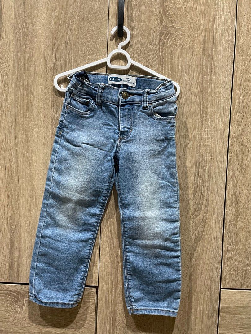 Old Navy Youth Boys Blue Karate Slim Jeans Sz Large (10-12) Pants  Drawstring | eBay