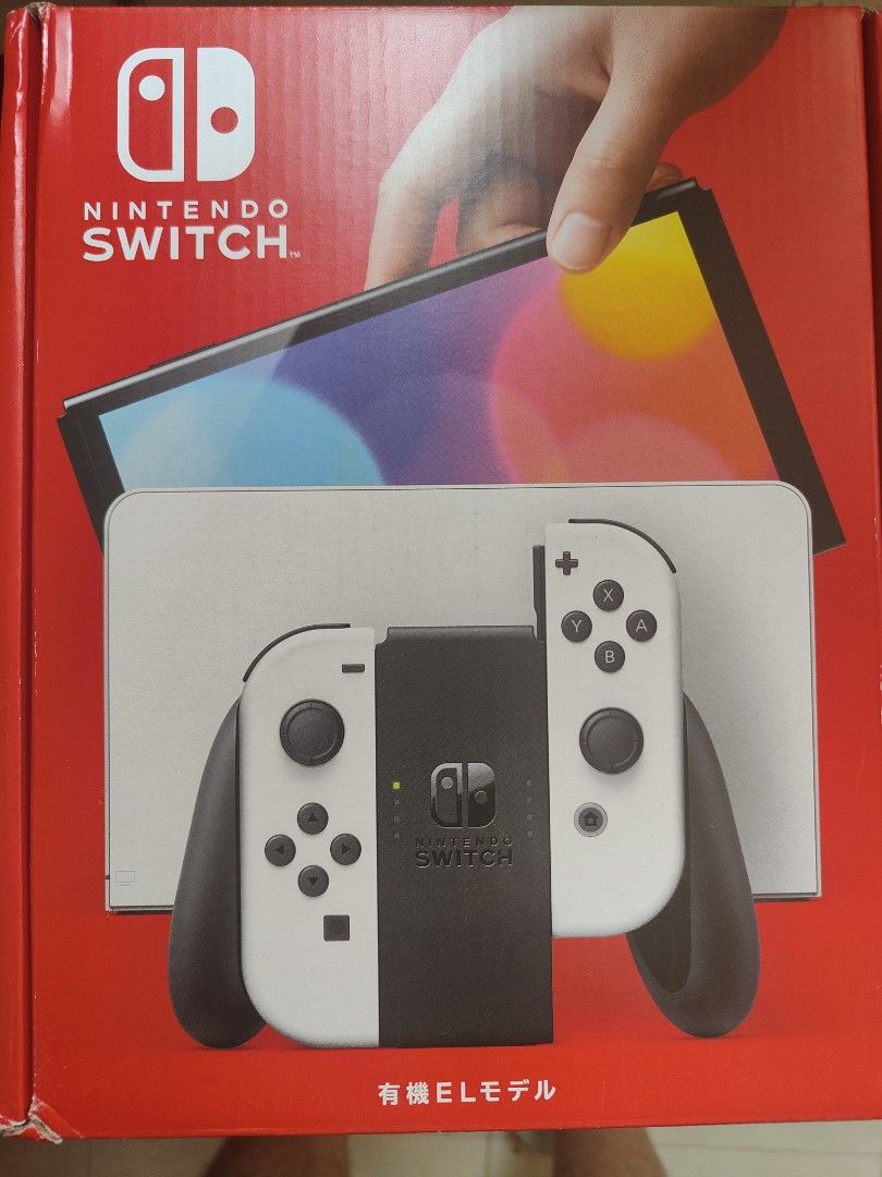 全新日版OLED 白色Nintendo Switch, 電子遊戲, 電子遊戲機, Nintendo