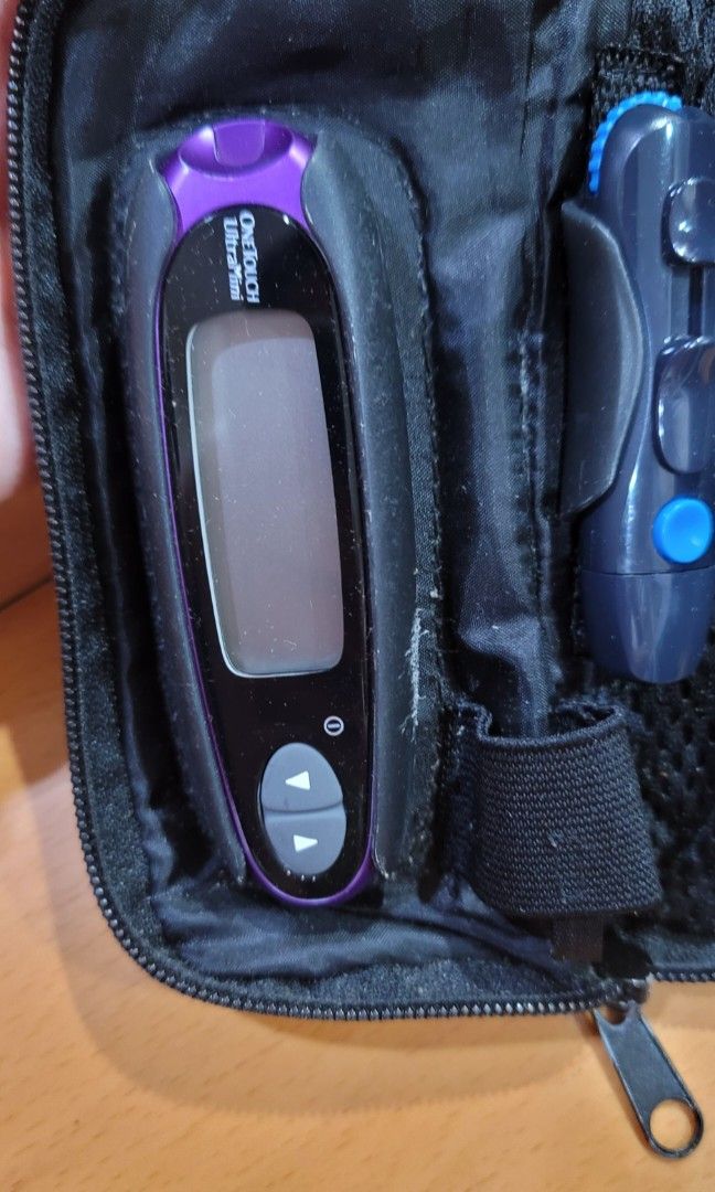 OneTouch UltraMini Blood Glucose Monitoring System, Health & Nutrition ...