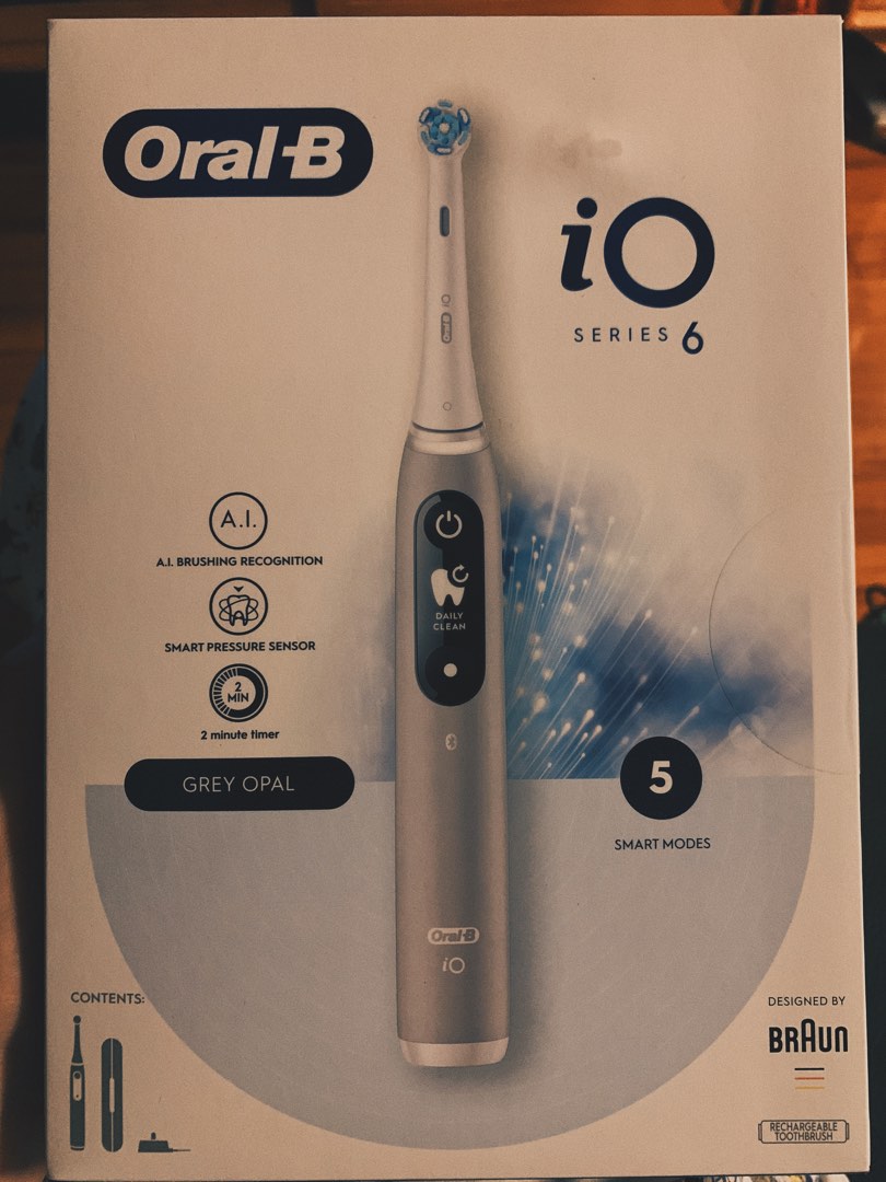 Oral B 電動牙刷iO series 6 全新未開封禮物無單, 美容＆化妝品, 健康