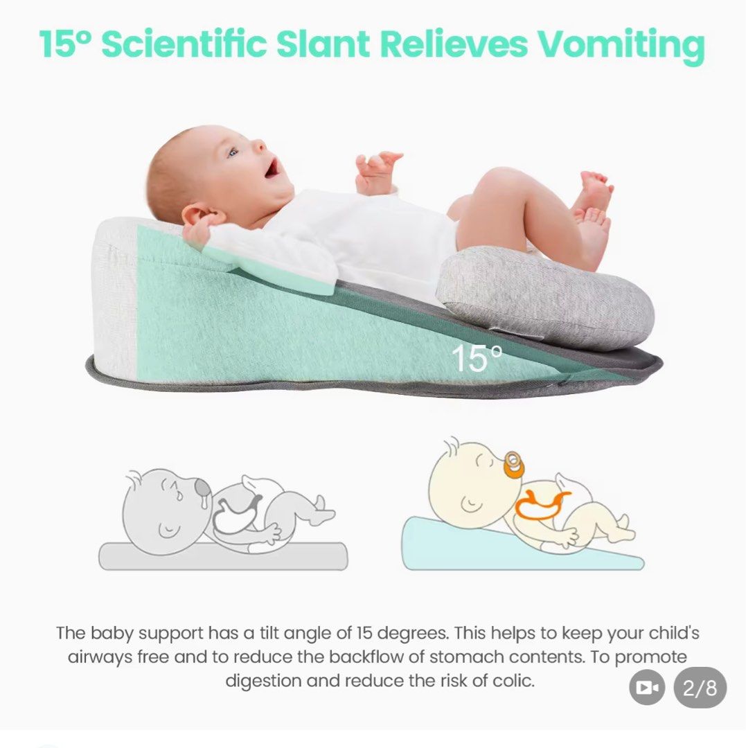 Orzbow Portable Baby Bed Stereotype Infant Crib Folding Travel Cot Anti
