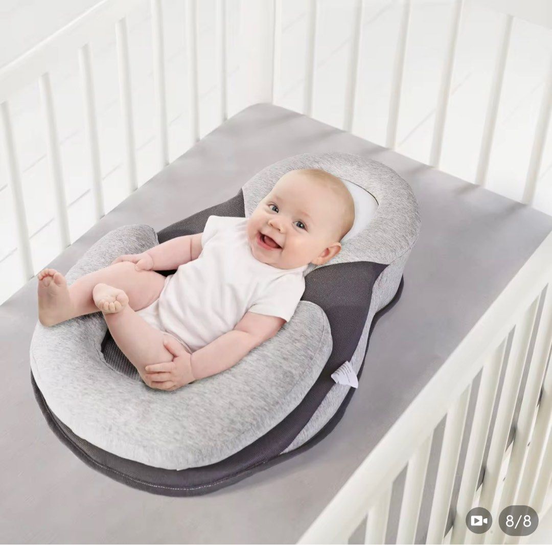 Orzbow Portable Baby Bed Stereotype Infant Crib Folding Travel Cot Anti