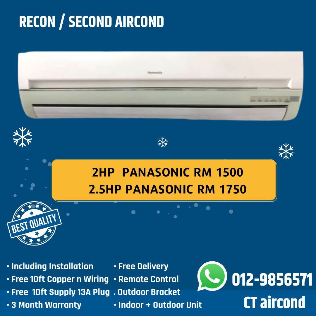 Panasonic air cheap cond price