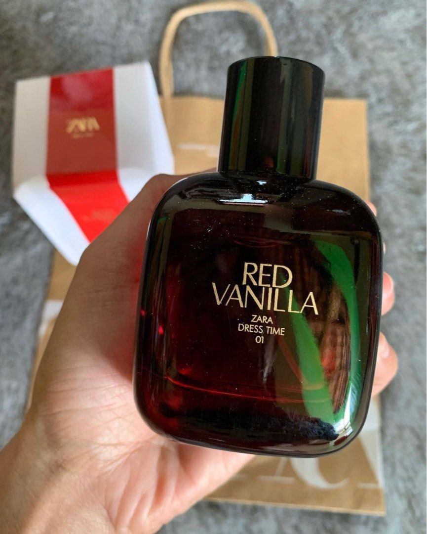 Zara red vanilla harga store
