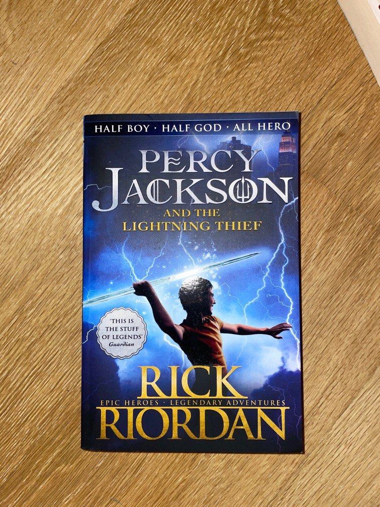 Percy Jackson and the Lightning Thief, Hobbies & Toys, Books & Magazines,  Fiction & Non-Fiction on Carousell
