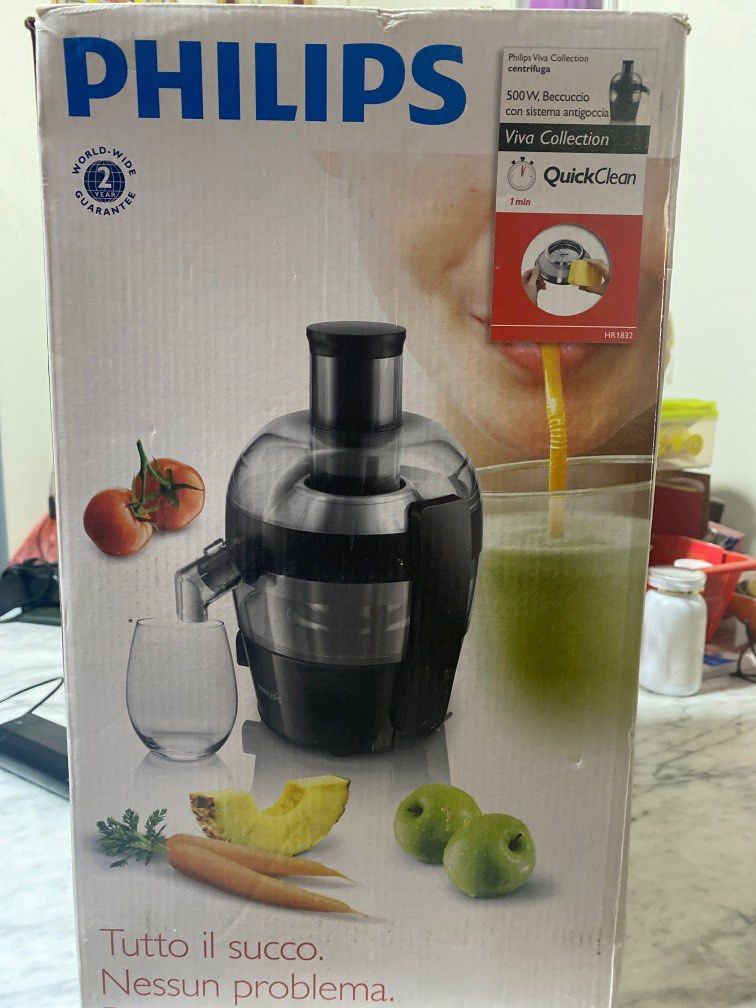 Philips Fruit Juice machineviva collection, TV & Home Appliances, Kitchen Appliances, Juicers