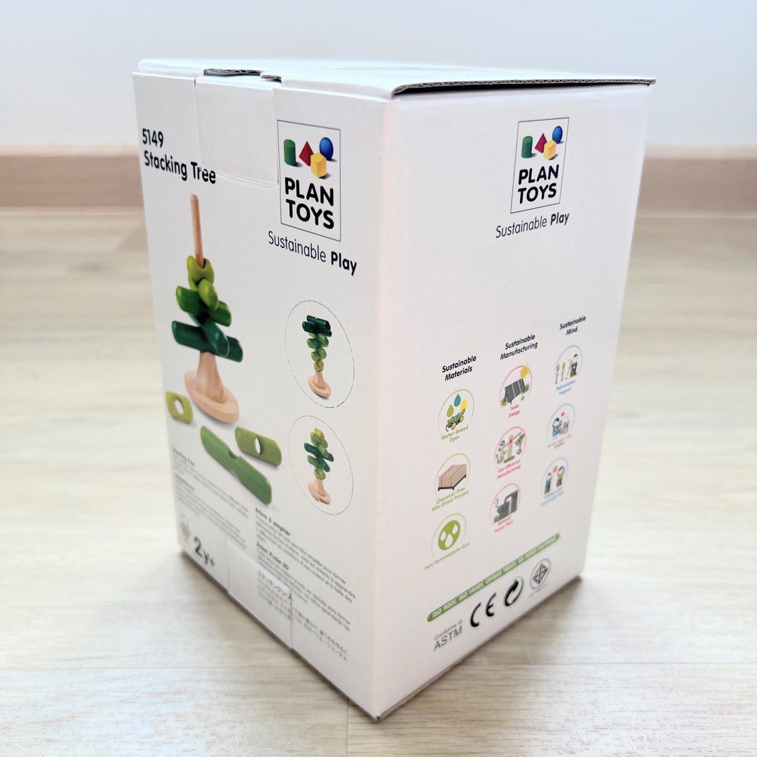 Plan toys stacking tree top