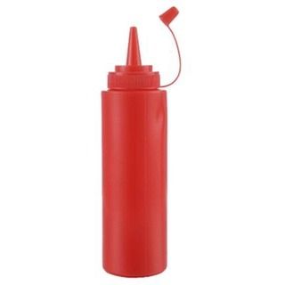 Plastic Squeeze Bottle Dispenser Red 6oz (Category: Other Kitchenware & Tableware) located in Manila. Submitted by trustradeglobal (Listing ID 1238319046, Image 1). Description: Squeeze bottles are widely used for storing liquid condiments such as ketchup, mustard, mayonnaise etc. It provides easy dispensing of sauces for your salad, burger, fries and other finger foods. "-Made with plastic -available in red,-perfect for mustard, tomato sauce, ke