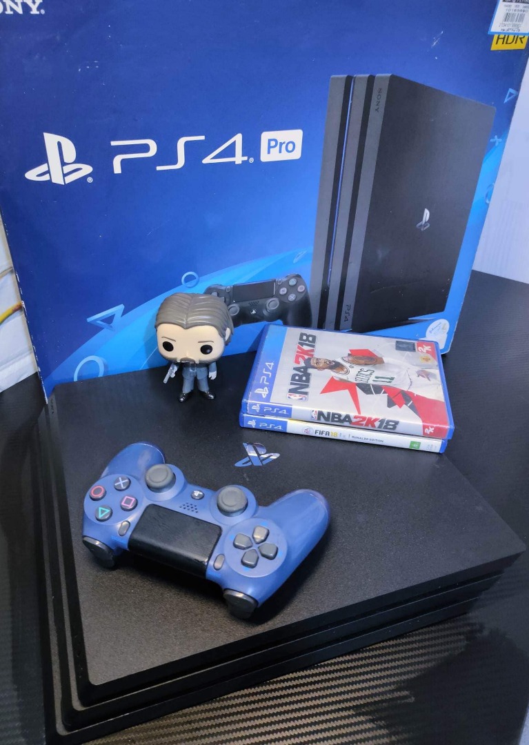 PLAYSTATION 4 PRO 4K HDR, Video Gaming, Video Games, PlayStation on Carousell