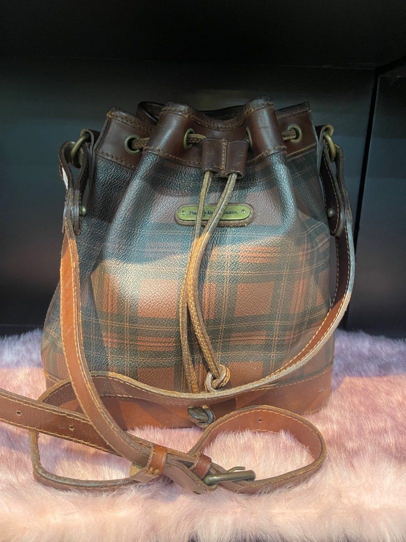 polo ralph lauren bucket bag sale, Women's Fashion, Bags & Wallets,  Cross-body Bags on Carousell