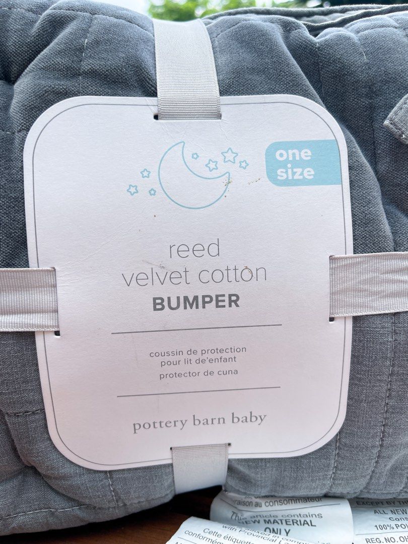 Pottery barn 2025 baby bumper