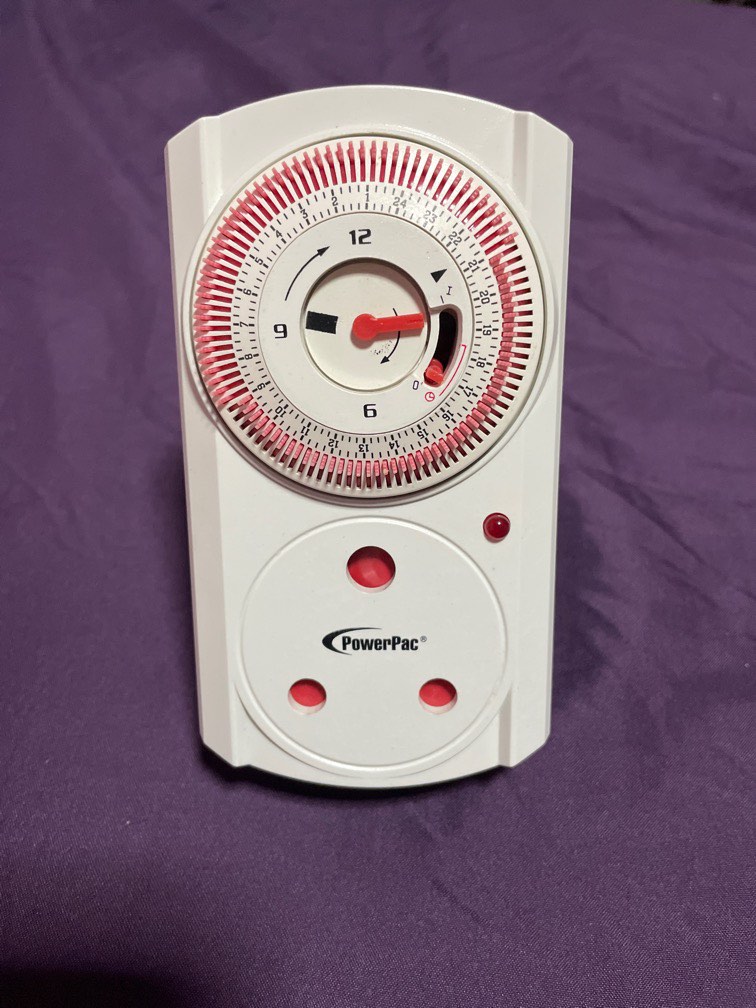 Powerpac Timer plug, TV & Home Appliances, Other Home Appliances on ...