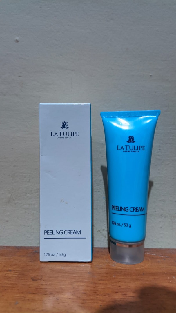 Preloved Peeling Cream La Tulipe, Kesehatan & Kecantikan, Kulit, Sabun