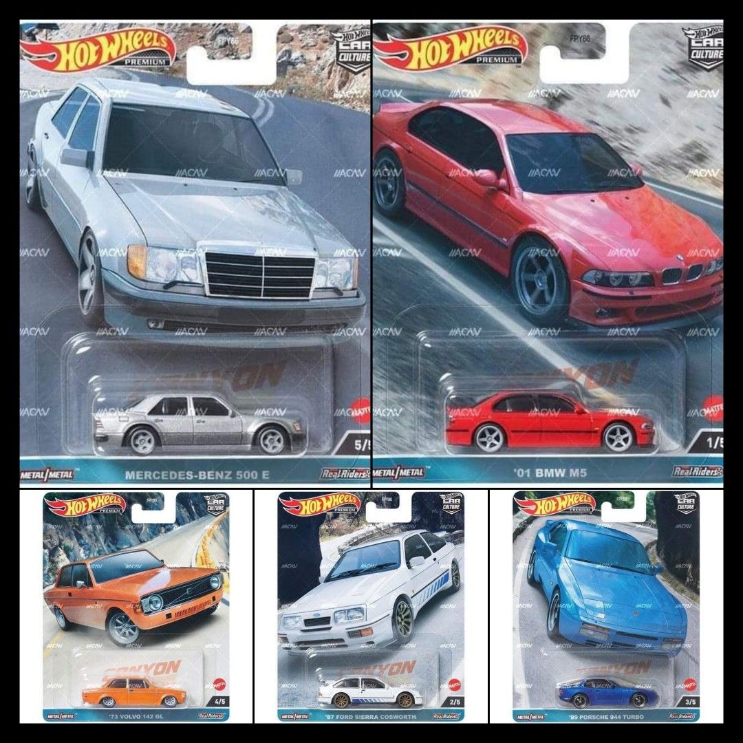 Preorder Hot wheels Car culture mix Mercedes BMW, Hobbies & Toys, Toys &  Games on Carousell