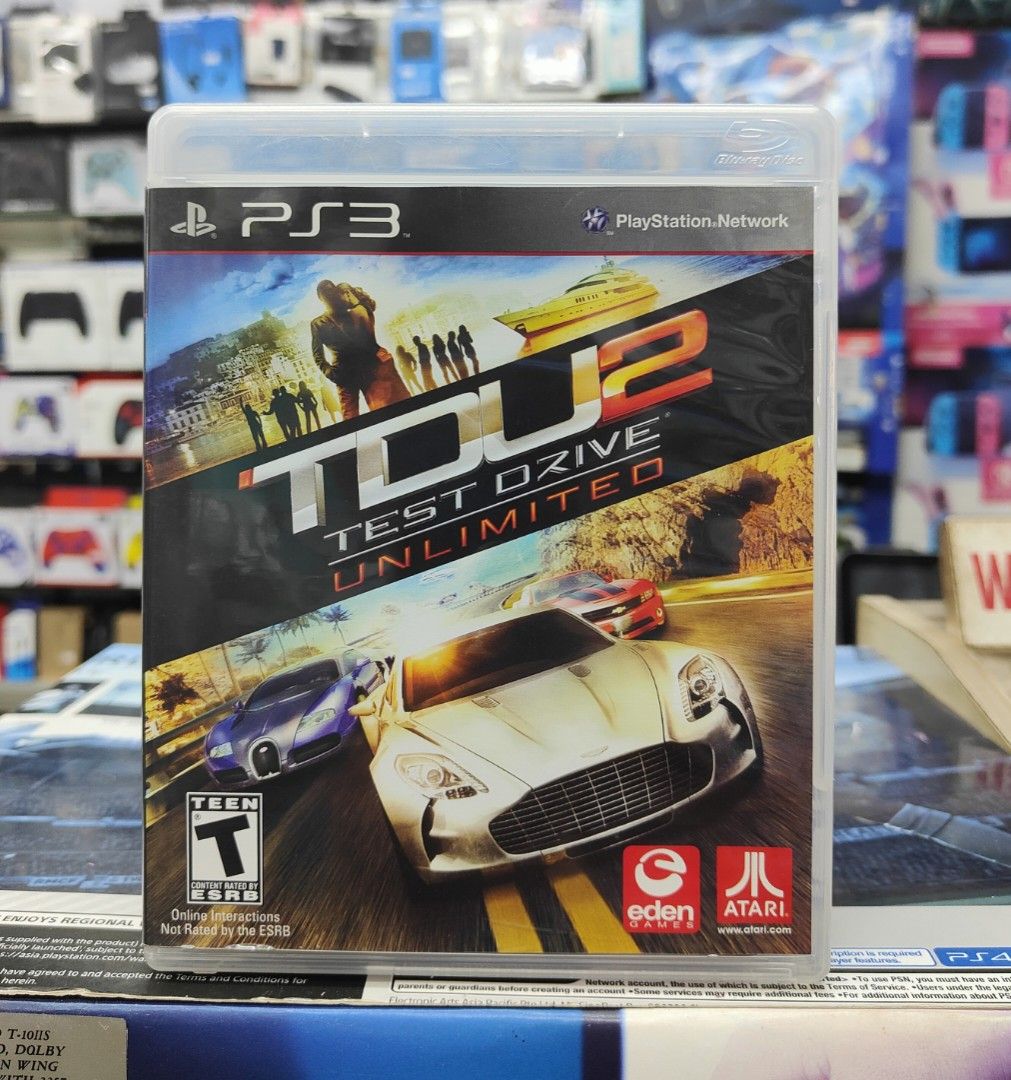 PS3 Test Drive Unlimited 2 Video Gaming Video Games PlayStation