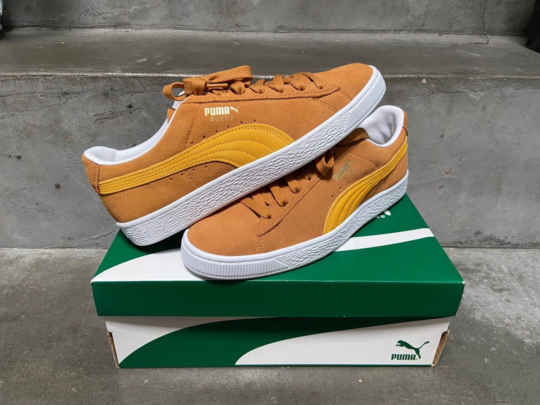 Puma suede shop classic amarelo