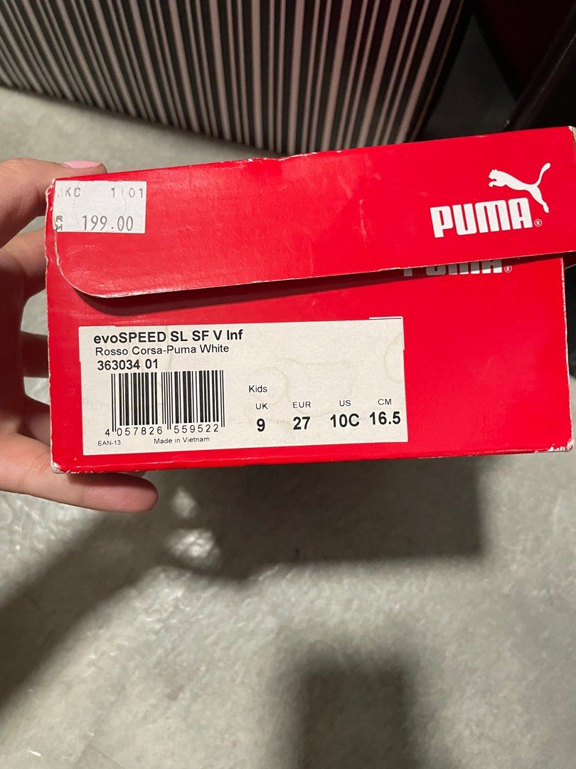 Puma white hotsell rosso corsa