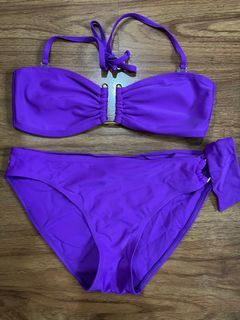 Purple 2 piece swimsuit