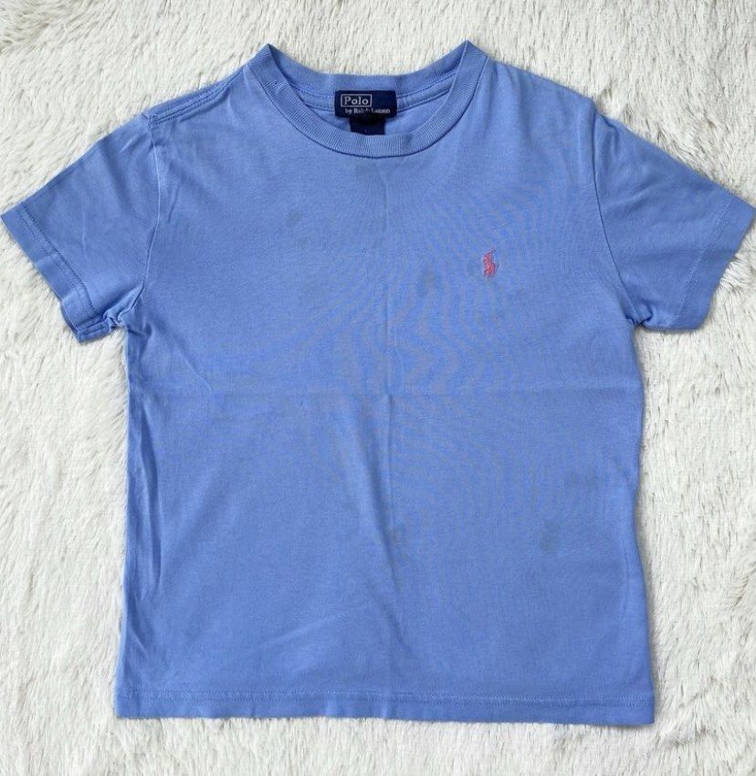 Ralph Lauren Baby Tee (Category: Shirts) located in Pasig City. Submitted by luxthings (Listing ID 1238307673, Image 1). Description: - small to medium - may small holes lang but not noticeable naman pag sinusuot - pretty 🥺🫶🏻❤️.