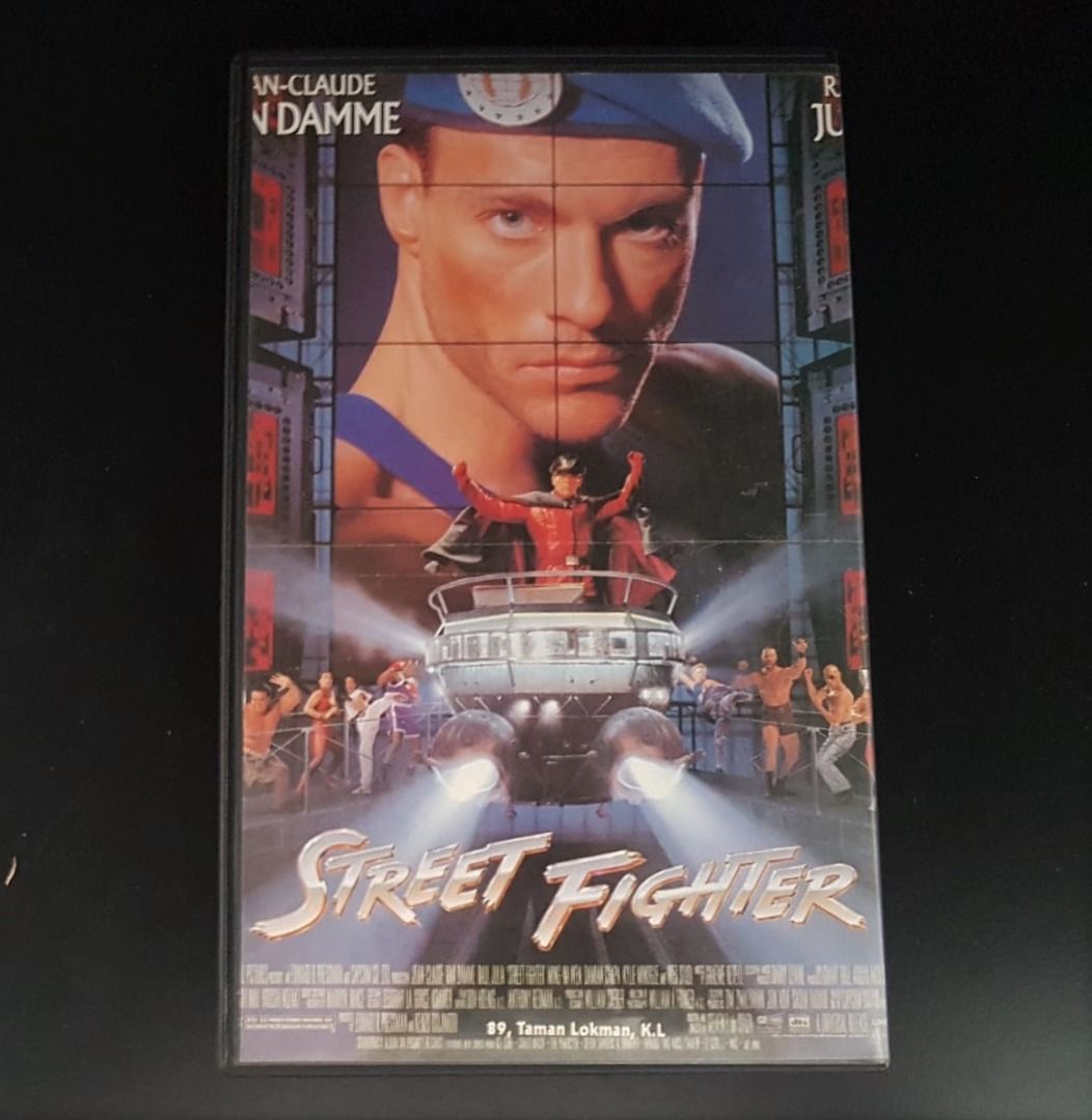 Rare Collectibles, Street Fighter, JeanClaude Van Damme , Kylie Minogue, Vintage VHS Video