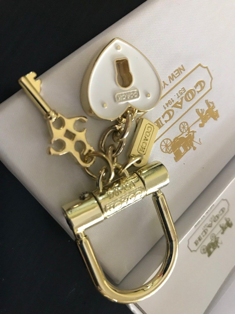 Coach robot keychain sale