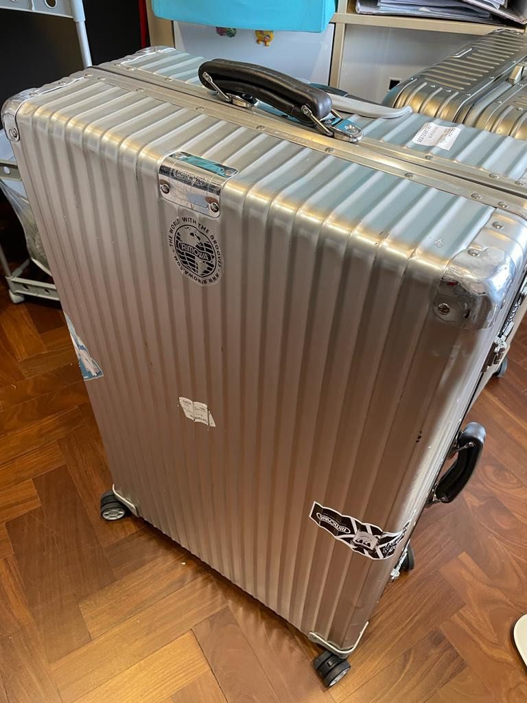 Rimowa Classic Check-In L Luggage Silver