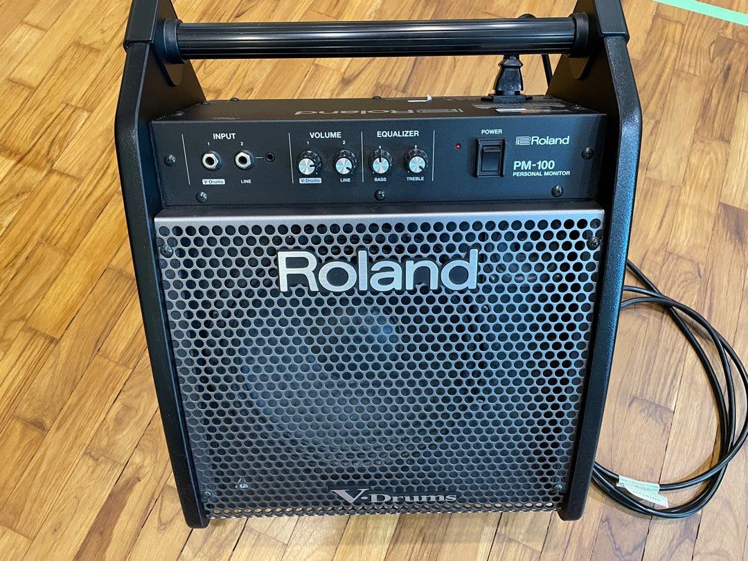 Roland drum top amp pm 100