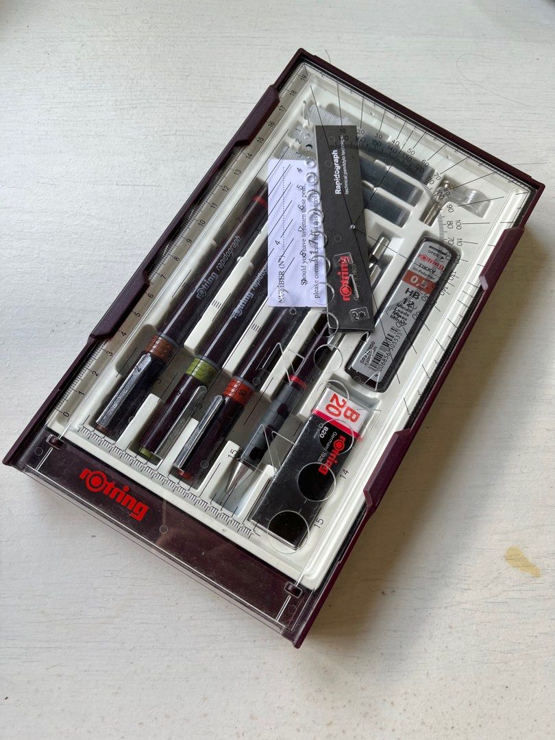 Vintage rOtring Rapidograph set : r/rOtring