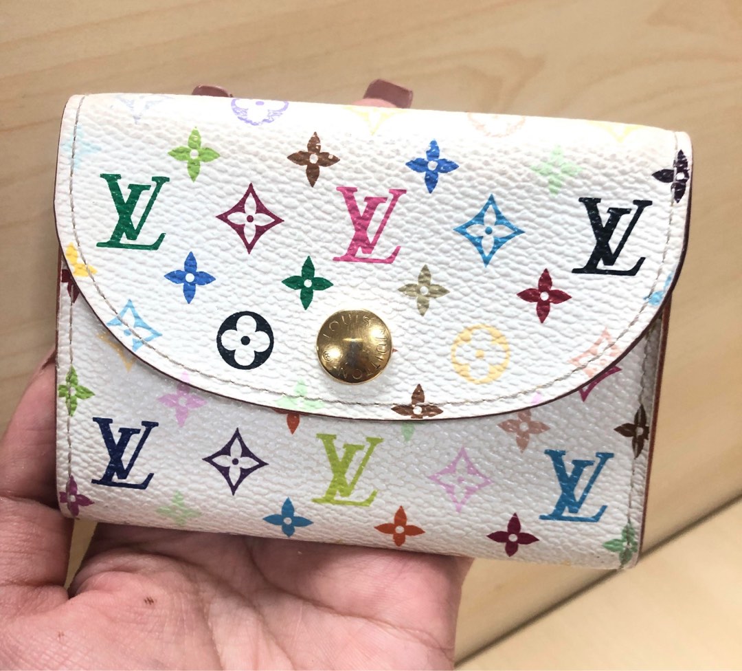 Louis Vuitton Multicolor Card Holder Mirror LV50 - Bags of