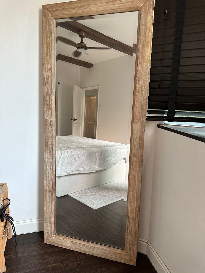 Rustic full length mirror, Furniture & Home Living, Home Decor, Mirrors