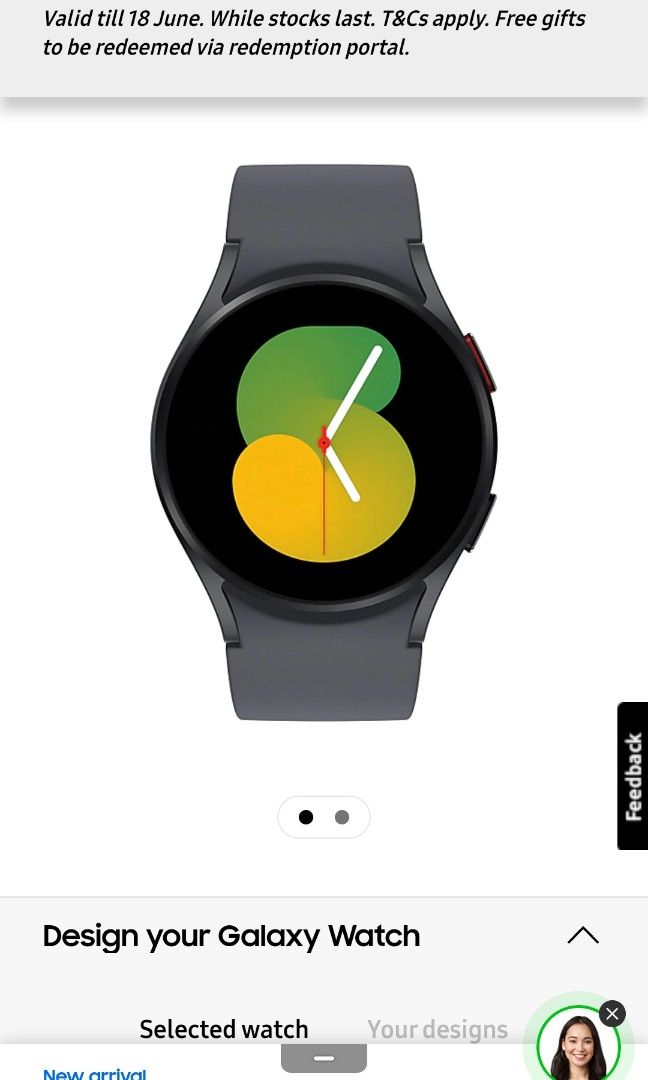 Smartwatch move 2 discount mobo