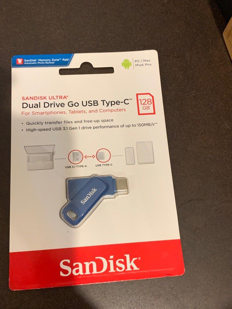 Sandisk Ultra Dual Drive Go USB Type-C, Mobile Phones & Gadgets, Other