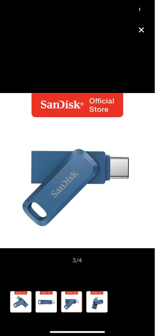 Sandisk Ultra Dual Drive Go USB Type-C, Mobile Phones & Gadgets, Other