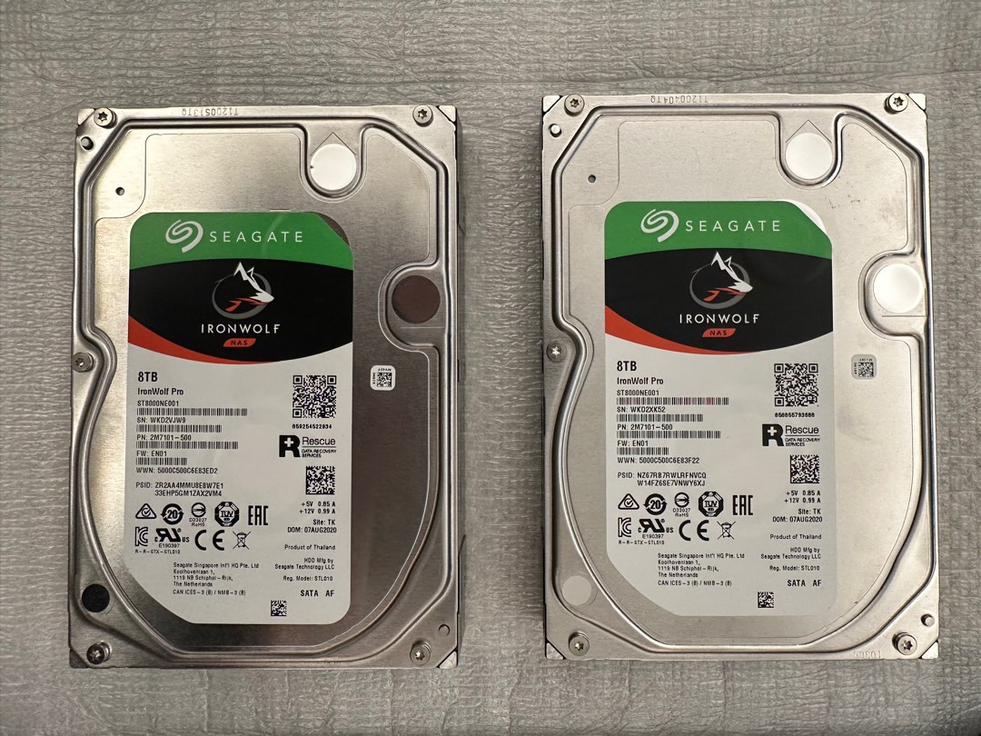 Seagate Ironwolf Pro 8TB 希捷那嘶狼NAS, 電腦及科技產品, 電腦周邊