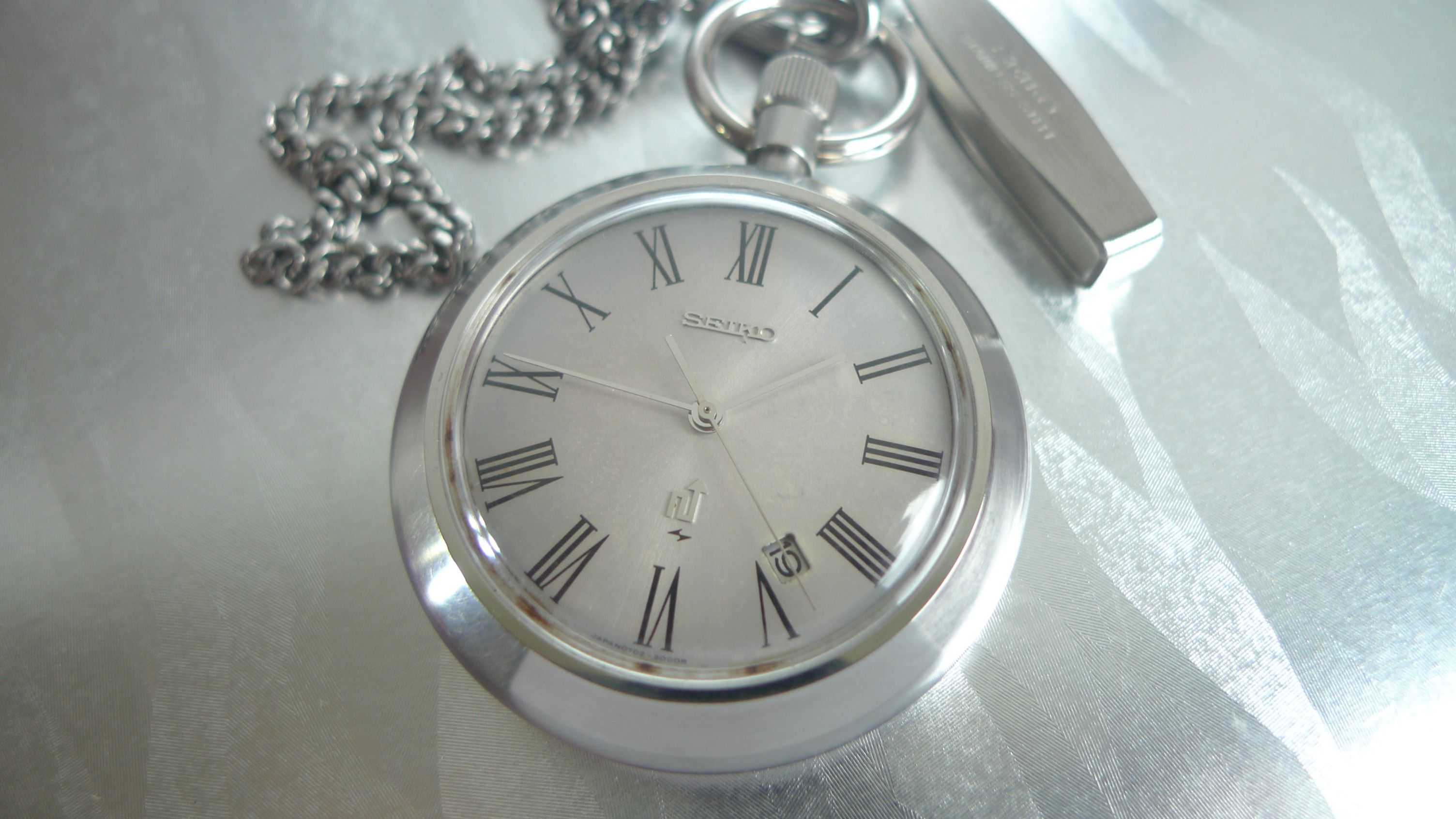 Seiko Elnix Electromagnetic Balance Pocket Watch Luxury Watches