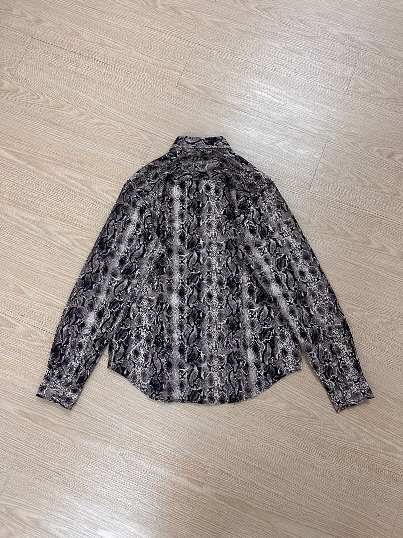 トップス ''Semantic Design'' L/S Snake Pattern T Semantic Design'' L/S Snake Pattern T