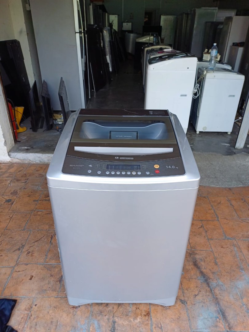Sharp inverter washing machine 14kg for sale, TV & Home Appliances ...