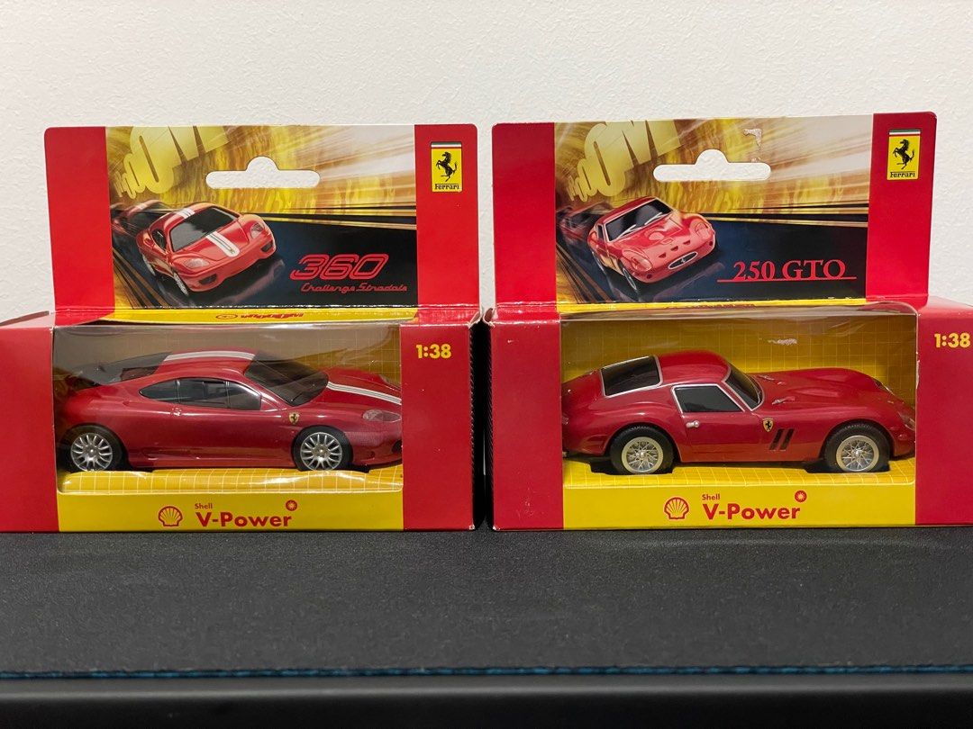Shell 1/38 Car Models Ferrari Collection, Hobbies & Toys, Toys & Games ...