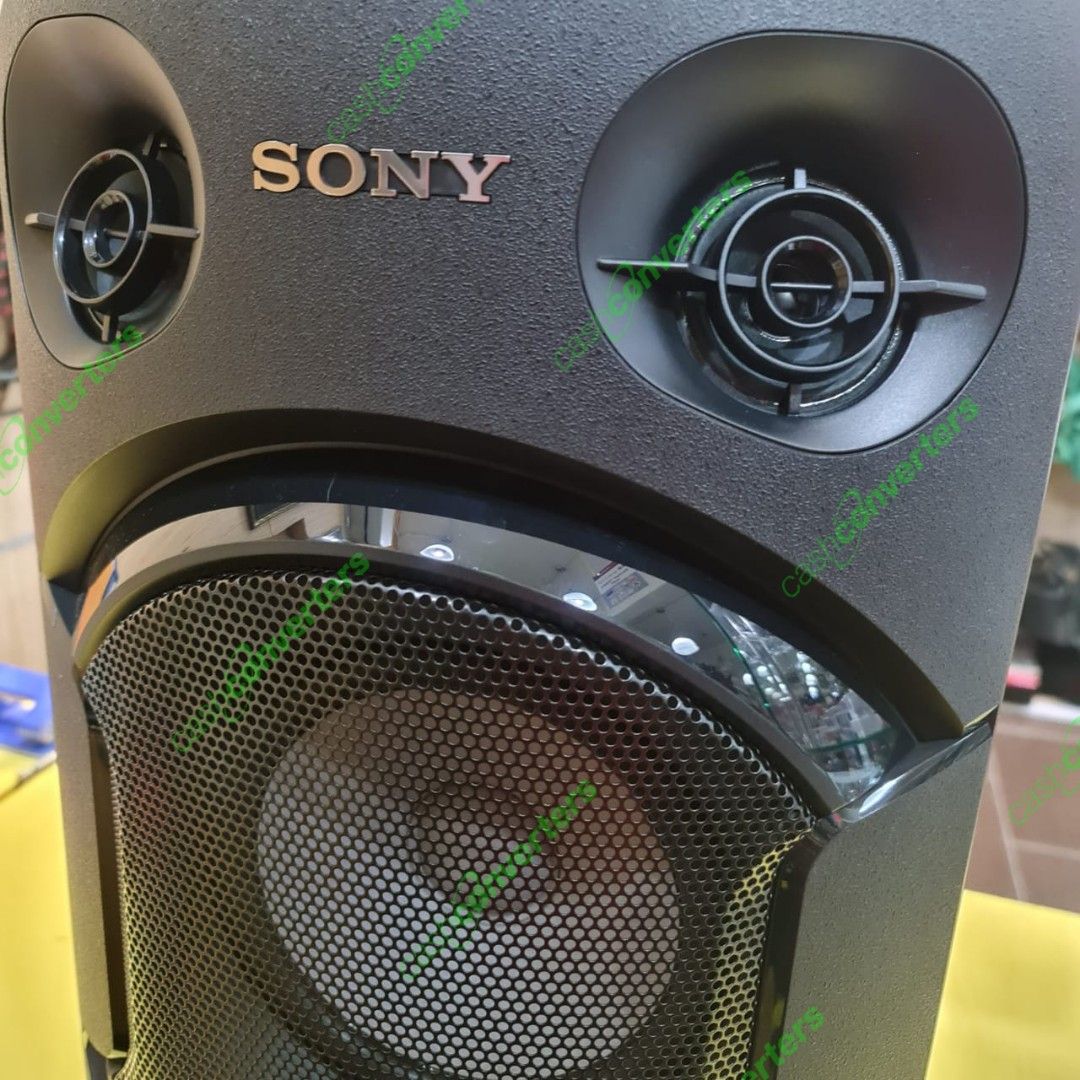 Sony MHC-V21D Portable Speaker With CD, Bluetooth Connectivity & LED ...