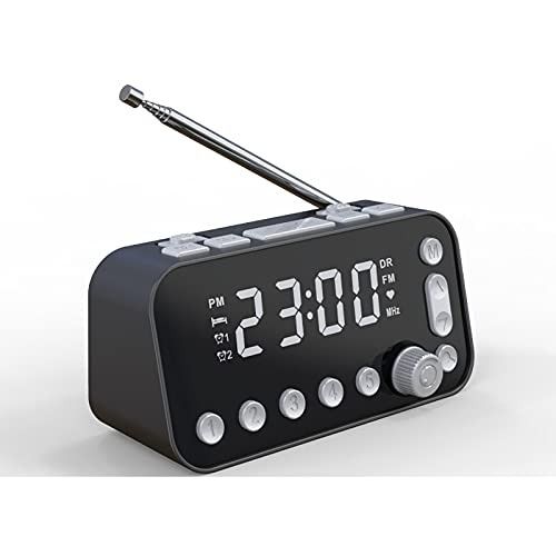[Stockist.SG] Electronic Clock Alarm Clock DAB Radio FM radio, Large
