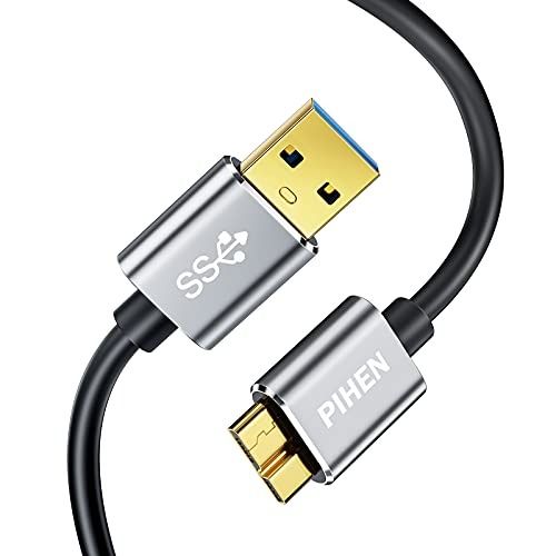 USB 2.0 PC Cable Câble Cord Lead Kable for WD Elements 500GB External Hard  Drive
