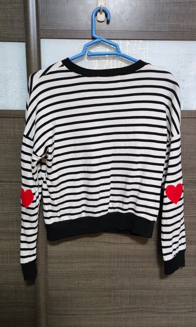 Elbow heart sweater clearance