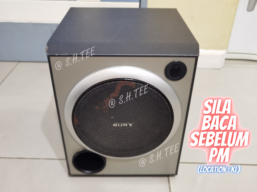 Sony active best sale subwoofer